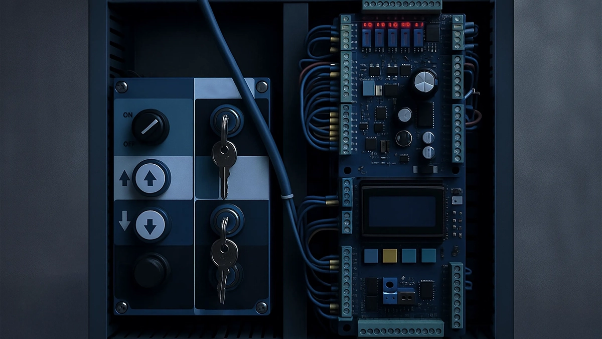 quadro di manovra per ascensore