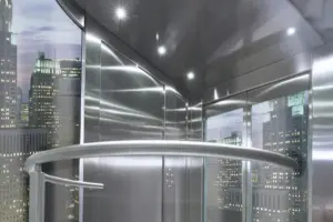 BELLATRIX-CABINA ASCENSORE- TONDA-dettaglio esterno