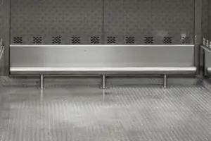 CARGO 03-cabina montacarichi-fascia paracolpi per cabina e guard rail anti-sfondamento