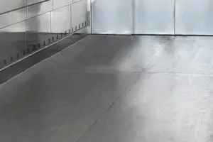 CARGO 05-cabina montacarichi-pavimento in acciaio liscio