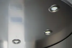 DUBHE-CABINA ASCENSORE- TONDA-luci