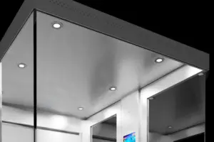 VISION-CABINA ASCENSORE PANORAMICA-faretti