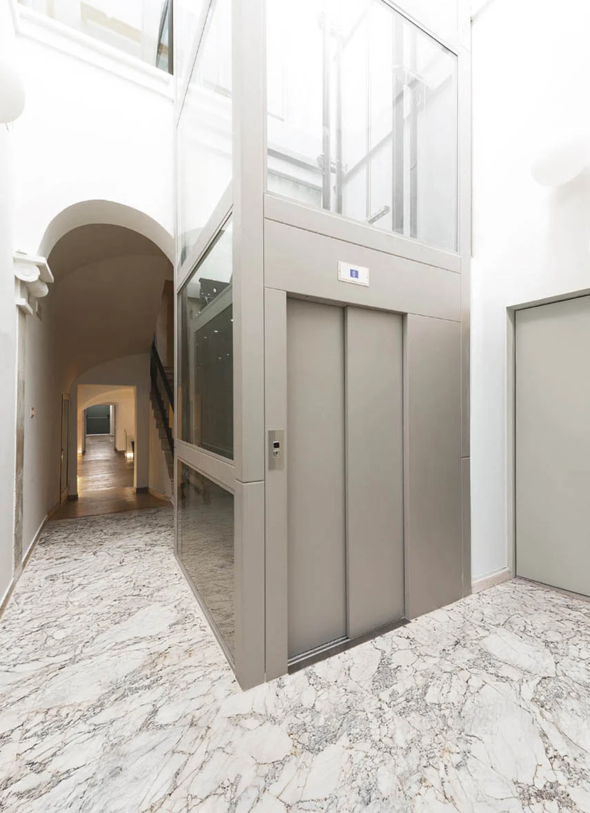 castelletto metallico per impianto di elevazione