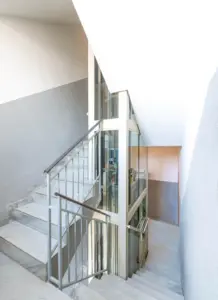 esempio di taglio scale di un vano scala per ammodernamento