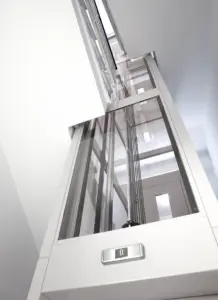taglio scale per inserimento ascensore in condominio