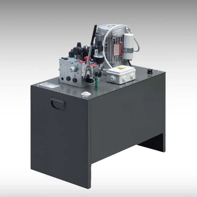 CENTRALINA oleodinamica per piattaforma elevatrice